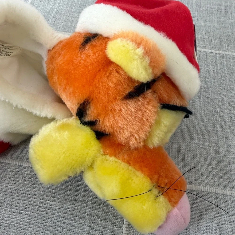 VTG Y2K Disney Tigger‎ 3D Plush Christmas Stocking Gemmy 2004 NEW